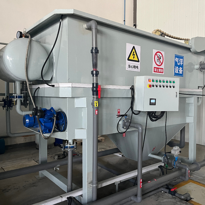 Trattamento delle acque reflue con separatore solido-liquido Unità di flottazione a soffio d'aria e unità DAF di flottazione ad aria disciolta