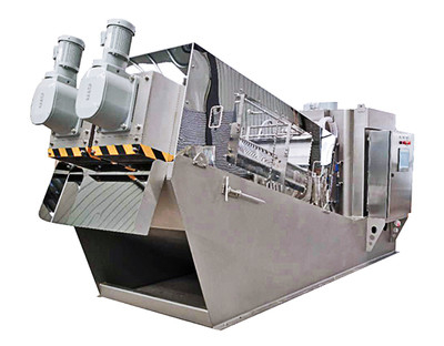 comprare Pressa a vite in acciaio Macchina di disidratazione dei fanghi Macchina di filtraggio dei fanghi Minore rumore online manufacture