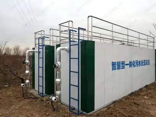 comprare Impianto sotterraneo di trattamento delle acque reflue compatte Equipaggiamento integrato per le acque reflue in contenitori online manufacture