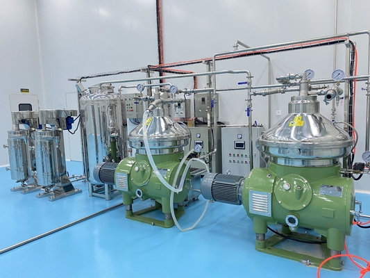 comprare Centrifugatrice a disco a tre fasi per raffinazione automatica di olio online manufacture