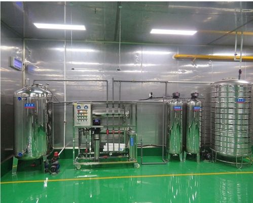 comprare Sistema ad osmosi inversa RO a funzionamento automatico con controllo automatico elettrico e costruzione composita in acciaio inossidabile / fibra di vetro fabbricazione online