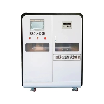 comprare Capacità di trattamento dell'acqua 0-5000L/ora Generatore di ipoclorito di sodio con cella elettrolitica a membrana 6-8g/l di concentrazione online manufacture