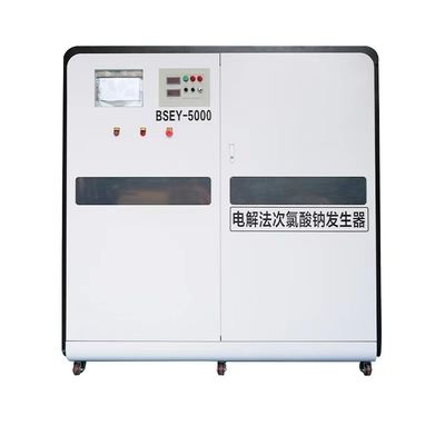 comprare PLC di controllo automatico elettrico  impianto di ipoclorito di sodio per il trattamento dell'acqua Capacità 0-5000L/ora Generatore di tipo diviso fabbricazione online