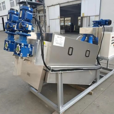 comprare Funzionamento automatico SUS304 Stellato Volute Pressa a vite per il trattamento delle acque reflue alimentari online manufacture