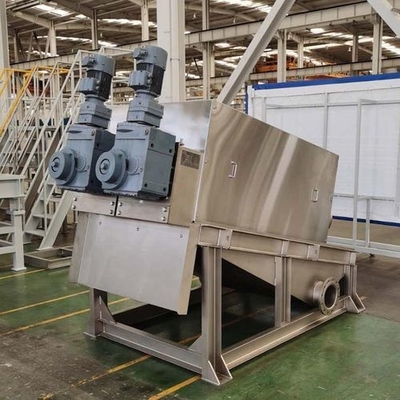 comprare Deidratazione di fanghi Volute Screw Filter Press Essential Machine per il trattamento delle acque reflue e la disidratazione online manufacture