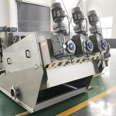 comprare Dewatering Sludge Treatment Screw Press Automatic Filter Press Machine per negozi di materiali da costruzione 3580mm*1320mm*1760mm online manufacture