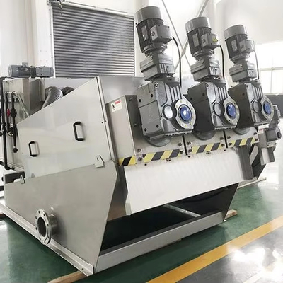 comprare Sistema automatico di riduzione dello sporco di scarico delle acque reflue Filtro di pressione Macchina di deidratazione per digestore di biogas Digestate online manufacture