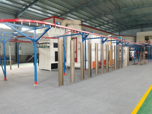 comprare Linea di produzione di rivestimento in polvere automatizzata Rivestimento duraturo ecologico online manufacture