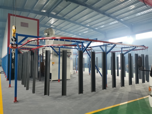comprare Catena trasportatrice di rivestimento in polvere durevole per linee di verniciatura automatizzate resistente alla temperatura a bassa manutenzione lunghezze personalizzate online manufacture