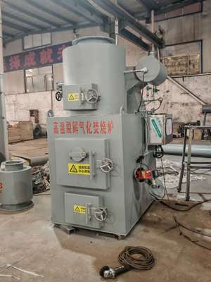 comprare Incineratore di rifiuti medici con temperatura di combustione 850-1300°C per il trattamento dei rifiuti pericolosi utilizzando diesel o gas naturale fabbricazione online