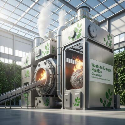 comprare Gli inceneritori di rifiuti industriali e urbani su larga scala ed ecologici per la produzione di plastica possono ridurre il volume e la quantità di rifiuti. fabbricazione online