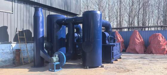 comprare Inceneritore di rifiuti a combustibile oleoso, capacità di lavorazione 50-5000 kg/h, apparecchiatura di trattamento termico a pressione atmosferica o leggermente superiore fabbricazione online