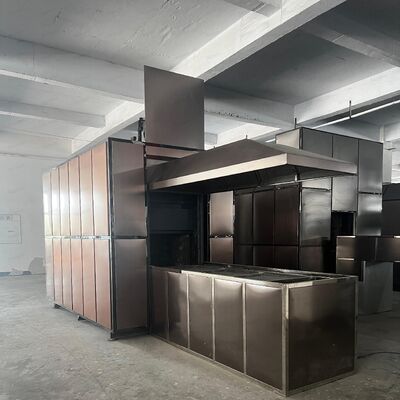 comprare Incineratore umano in acciaio inossidabile di alta qualità con interfaccia digitale touch screen e sistema di filtrazione avanzato fabbricazione online