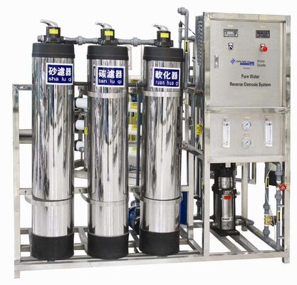 comprare Purificatore automatico di acqua a rotazione di 500L/ora con pretrattamento a 3 serbatoi per impianti commerciali di trattamento dell'acqua fabbricazione online