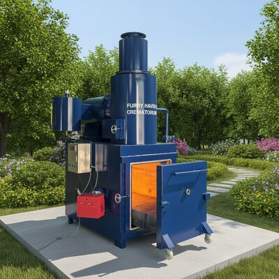 comprare Crematorio per animali domestici Incineratore per animali domestici Macchina di cremazione per animali domestici Incineratore di rifiuti fabbricazione online