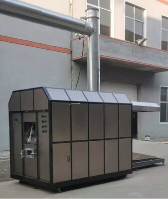comprare Incineratore umano ad alta temperatura senza fumo e senza odore e macchina di cremazione per lo smaltimento efficiente dei rifiuti fabbricazione online