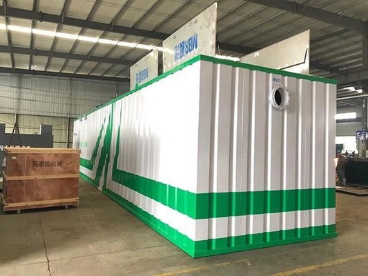 Impianto integrato di depurazione delle acque reflue Aeratore Macchine attivate Equipaggiamento integrato di depurazione completamente automatico