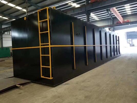 Sistema di trattamento delle acque reflue efficiente 95-99% Rimozione degli inquinanti Processo in più fasi Compatto fino ad avere un grande impatto