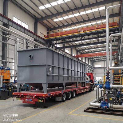 Sistema personalizzato di trattamento delle acque reflue in acciaio al carbonio con rimozione dei contaminanti dal 95% al 99% per acque reflue industriali