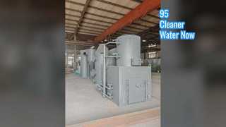 Macchina DAF con efficienza del 95% montata su skid