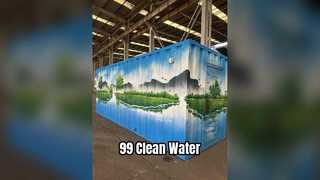 Impianto di trattamento delle acque reflue Rimozione degli inquinanti al 99%.