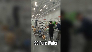 Sistema RO industriale per soluzioni di acqua pura