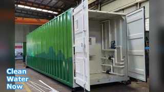 MBR Trattamento delle acque reflue 50m3 al giorno