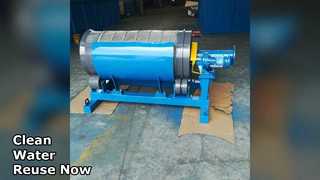 Filtro a microtamburo: soluzioni per acqua pulita