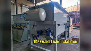 Installazione rapida del sistema DAF di dosaggio chimico integrato