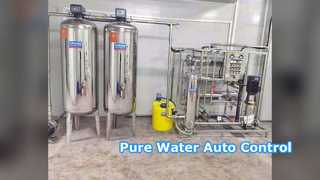 Sistema RO Controllo automatico Acqua pulita Acciaio inossidabile