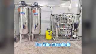 Filtro dell'acqua RO: acciaio inossidabile automatico per acqua pura
